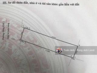 Bán đất 66m² tặng nhà  mặt đường lê quang đạo  đông khê 2