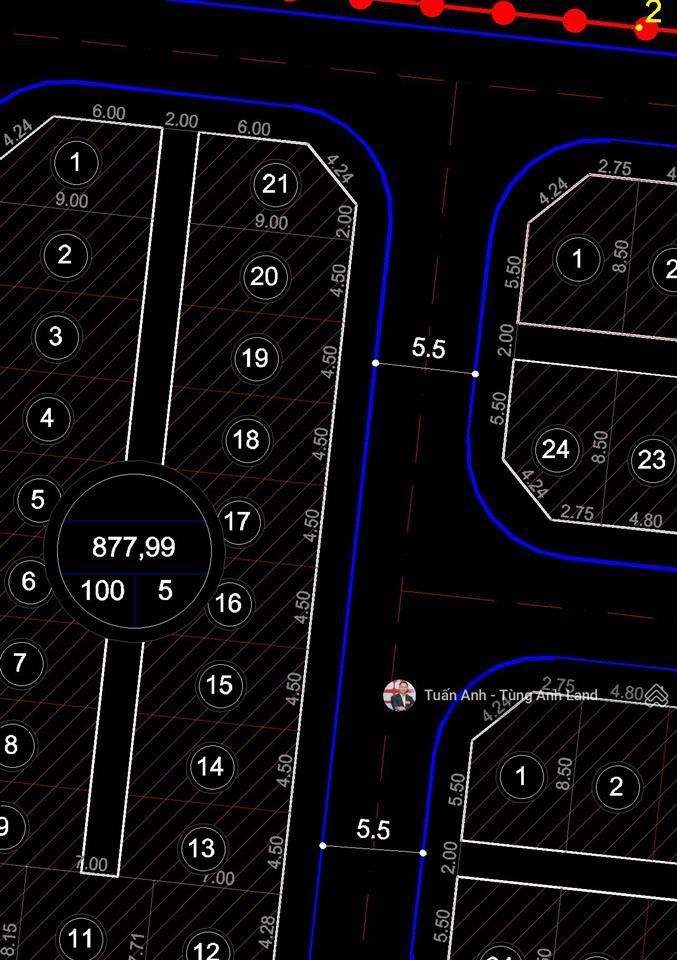 Chào bán phiếu lô 40,5m² tđc 47 lê lai, ngô quyền