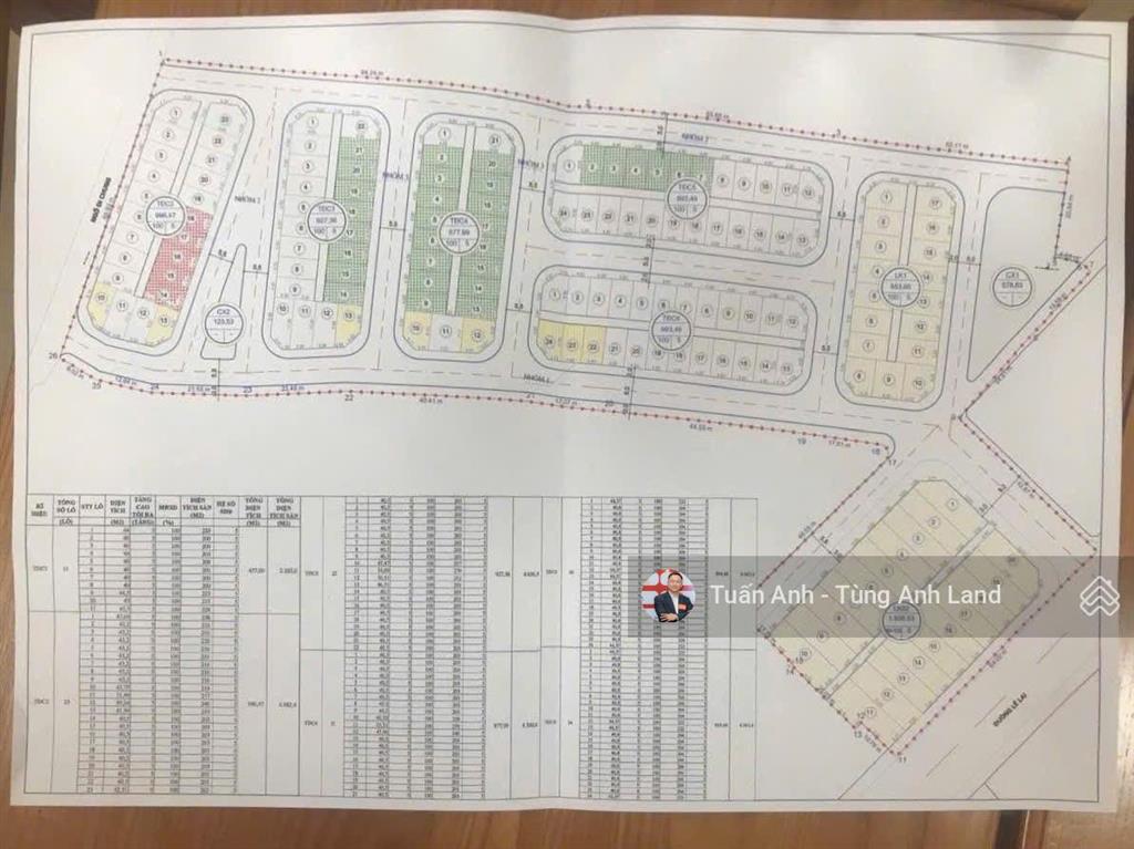 Chào bán phiếu lô 40,5m² tđc 47 lê lai, ngô quyền