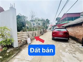 Chính chủ bán đất trục kinh doanh ninh môn, nội bài. đường rộng ô tô tránh. dt 84m2 full thổ cư