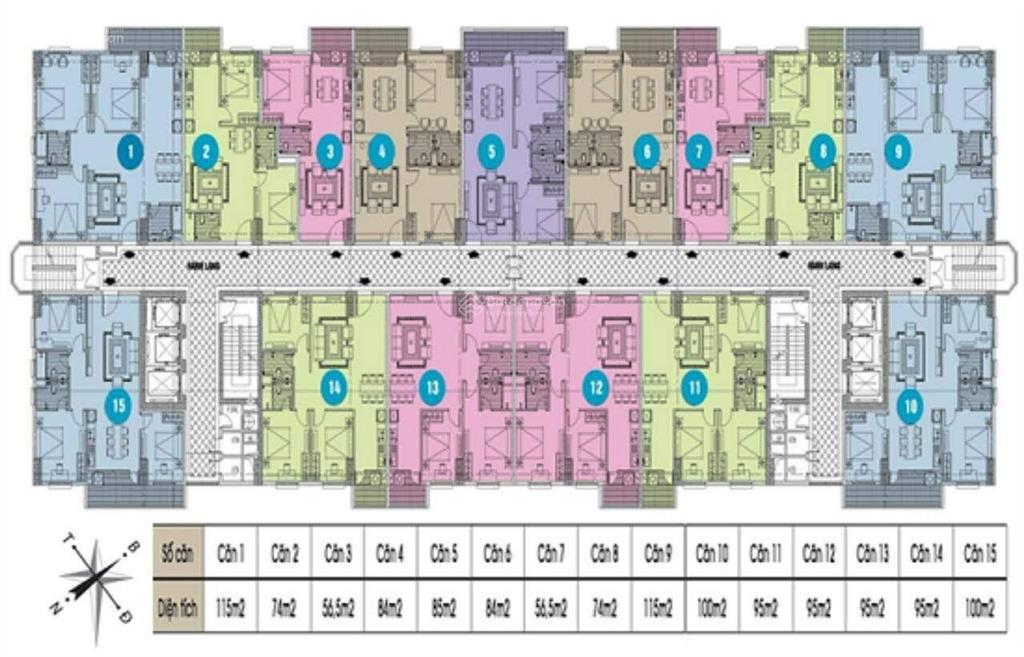 Tôi muốn bán căn hộ chung cư 100m2 căn góc đn, 3pn tại c37 bộ công an  bắc hà tower, trung văn, hn