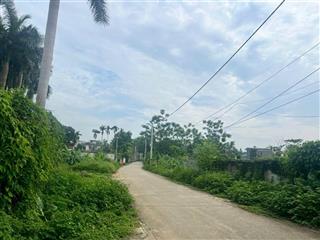 Chính chủ gửi bán lô đất 480m mặt tiền 12m thế đất thoai thoải view triệu đô tại phú mãn, quốc oai