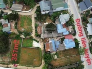 Chính chủ cần bán 351.6m2/120m2 đất ở làn 2 đường liên huyện hoà thạch quốc oai hà nội