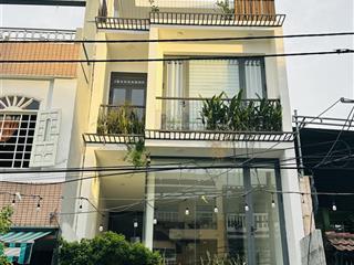 Nhà 4 tầng phan văn trị  khuê trung, 99m2 ngang 5,5m rộng rãi, trục 7m5 gần chợ, trường học