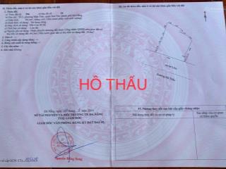 Bán đất mt hồ thấu cách biển mân thái 150m thấy biển, 90m2 ngang 9,2m