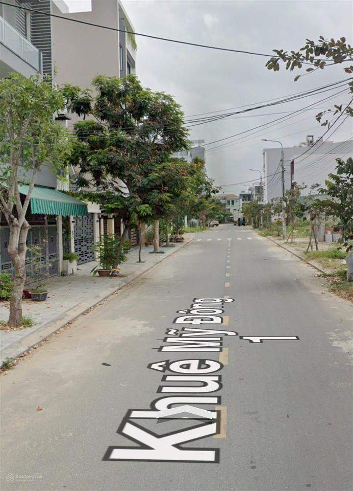 Bán đất khuê mỹ đông 1  gần biển mỹ khê chỉ 800m, 115m2 trục 7m5 thích hợp xây nhà ở