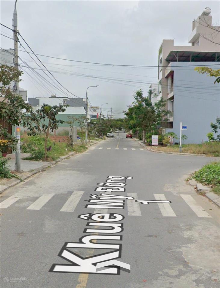 Bán đất khuê mỹ đông 1  gần biển mỹ khê chỉ 800m, 115m2 trục 7m5 thích hợp xây nhà ở