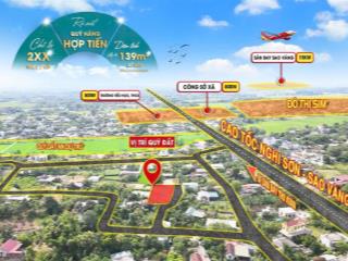 Bán lô đất 290 triệu, diện tích 100m2 100% thổ cư, sổ sẵn công chứng ngay. tại triệu sơn, thanh hoá