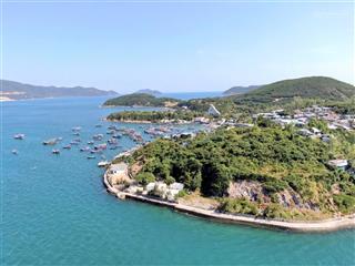 Mặt tiền bờ kè view biển, đảo trí nguyên (hòn miễu) nha trang 100% đất ở đô thị