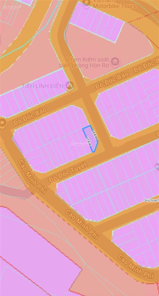 Lô góc 2 mặt tiền kdc hòn rớ 1 nam nha trang chỉ 3.5 tỷ mặt đường đô đốc tuyết