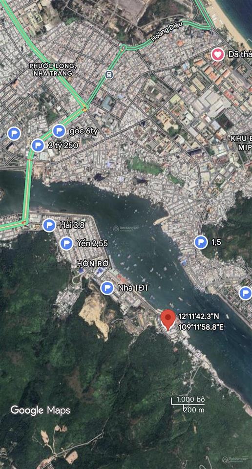 Lô góc 2 mặt tiền kdc hòn rớ 1 nam nha trang chỉ 3.5 tỷ mặt đường đô đốc tuyết