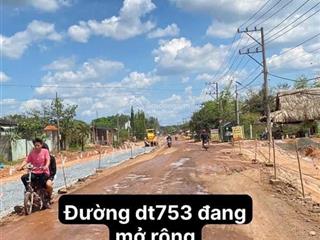 Đất sát ngay đường tỉnh 753 nối sân bay long thành, lô góc 2 mặt tiền chính chủ muốn bán 235 triệu