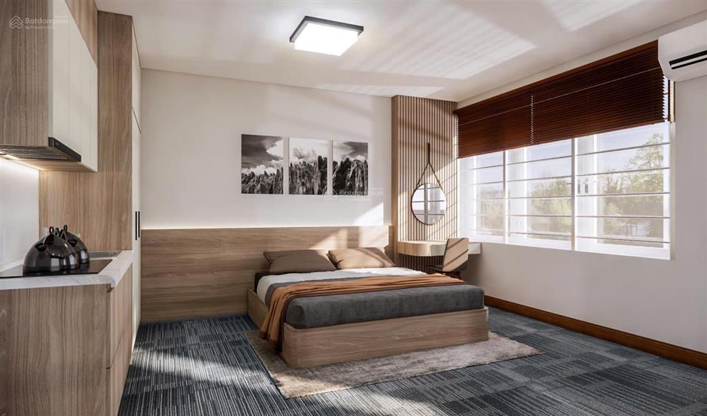 Cho thuê căn hộ studio full nội thất, có chỗ để ô tô miễn phí hiếm nhất hà nội. taxi đón tận