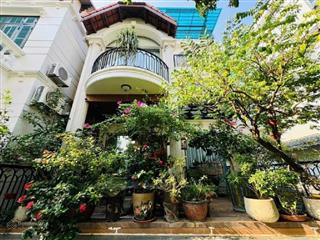 Ảnh thật! biệt thự sân vườn 115m2, hồ cá koi, 6 tầng, 2 mặt ngõ, thang máy, hầm ô tô, gần công viên