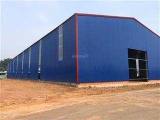 Cho thuê xưởng 1200m2 tại long thành đồng nai