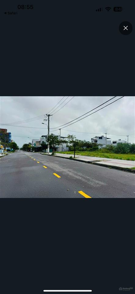 Bán đất đường 10,5m lê quảng chí  hoà xuân  1x tỷ