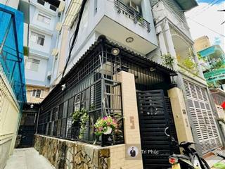 Giảm sâu 9tỷ98 bl, ngay ngã tư phú nhuận 65m2 4 tầng, hẻm xe hơi thông gần chợ nguyễn đình chiểu