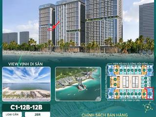 Bán căn hộ 2pn, 73.1m2 tại mặt biển sun centro town, 5,544 tỷ, bãi cháy, hạ long, quảng ninh