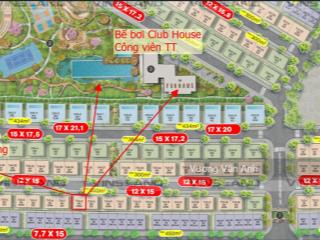 E vương anh cam kết căn biệt thự song lập giá tốt hiện tại the fullton view thoáng cạnh công viên