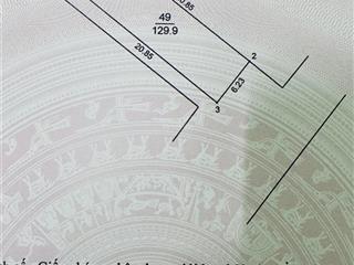 Siêu phẩm chính chủ bán đất cao lỗ uy nỗ đông anh 130m mt 6,5m lô góc 3 mặt tiền giá tl