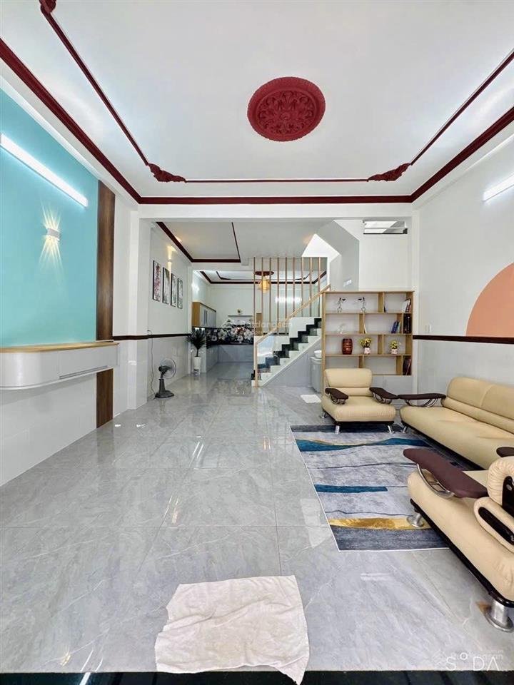 Quận tân phú  gần đầm sen  hẽm ô tô 6m  nhà mới ngang hơn 5m  chỉ hơn 87tr/m2 hiếm