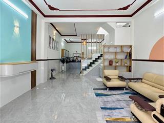 Quận tân phú  gần đầm sen  hẽm ô tô 6m  nhà mới ngang hơn 5m  chỉ hơn 87tr/m2 hiếm