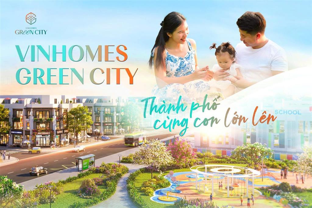 Vinhomes green city trái tim mới của đức hòa, long an