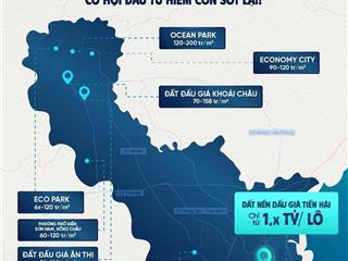Bán đất nền dự án tiền hải star city, 2,38 tỷ, 110m2, tiền hải, thái bình, hot