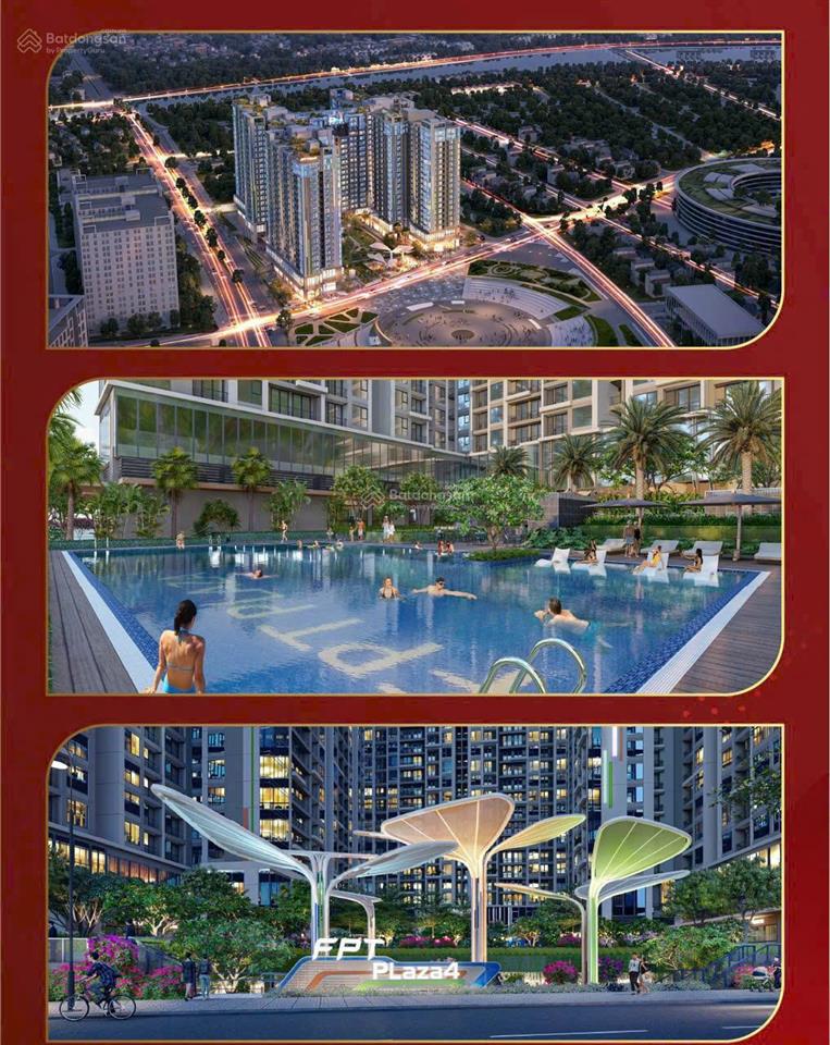 Coming soon tháng 12  sắp mở bán tòa plaza 4 giai đoạn đầu tiên, fpt city, chọn căn đẹp giá tốt