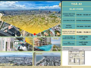 Bán căn hộ tòa a1 the soleil da nang | view sông hàn biển mỹ khê căn góc 2 mặt thoáng đẹp hiếm