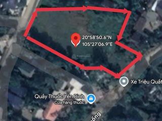 Cần bán lô đất 1563m2 xã yên bình, thạch thất giá rẻ 0968 450 ***