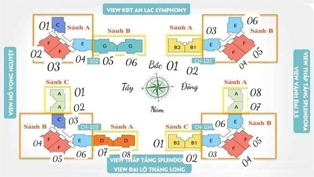 Cập nhật đầy đủ quỹ căn chung cư kđt splendora  mailand hanoi city giá tốt nhất  0968 450 ***