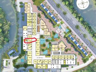 Cần tiền, bán gấp căn shophouse chân đế khu sol forest, tầng 2. giá 3.750 tỷ