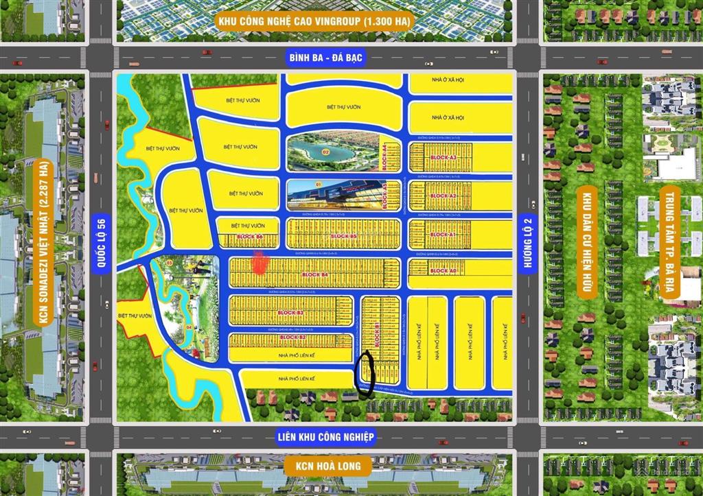 Cắt lỗ 900tr, khách ngộp cần ra gấp lô đất lan anh 7 (the fusion) dt 126m2