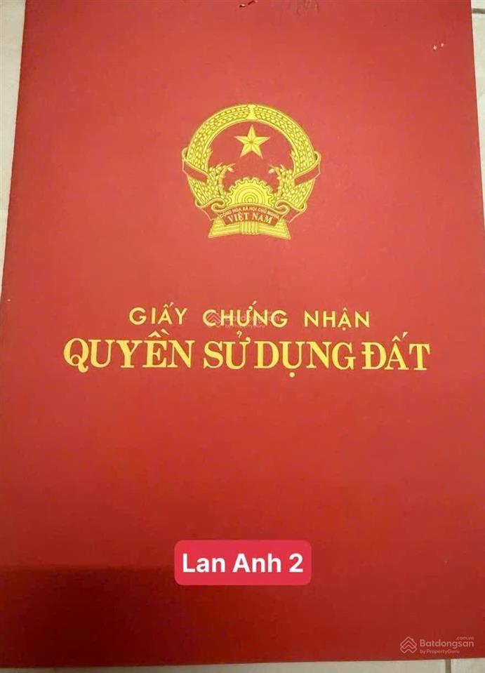 Cắt lỗ 850 triệu chủ cần bán gấp lô đất lan anh 100m2 full thổ cư, hoà long bà rịa. sổ sẵn giá tốt