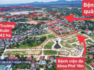 Bán gấp đất nền dự án yên thứ city, đt 261, ba hàng, phổ yên, thái nguyên, 2,4 tỷ, 100m2