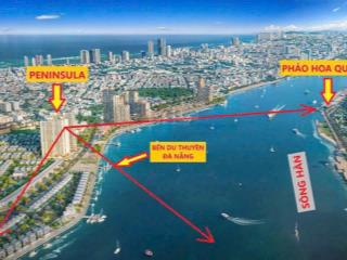 Chính chủ nhượng suất ngoại giao  căn hộ peninsula view sông hàn  view pháo hoa trọn đời