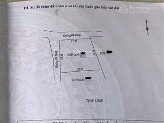 Bán lô đất 2 mặt tiền kinh doanh đẹp view biển  nguyễn hữu hào (dãy 2 trương pháp)