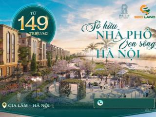 Biệt thự phú thị riverside, 10x tỷ, gia lâm, hà nội quỹ ngoại giao