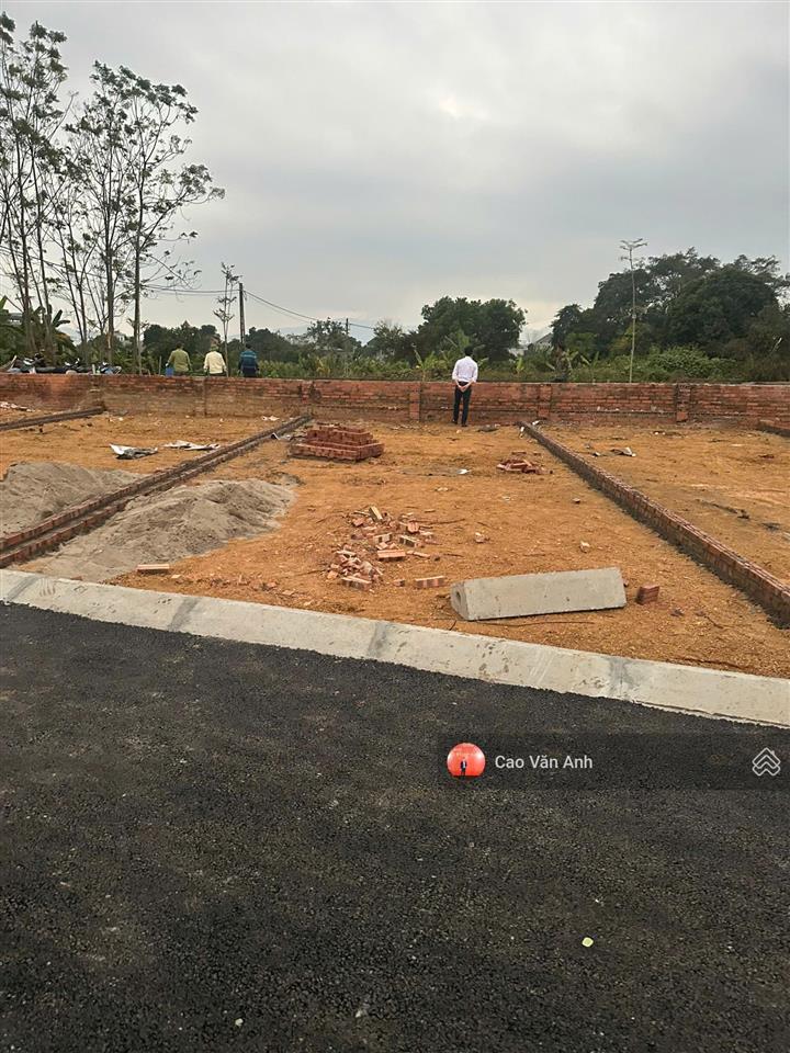 Bán đất tân xã thạch thất, (xã hạ bằng mới) giáp cnc hòa lạc, khu đấu giá, đh fpt, 74,9 m2 đường 6m