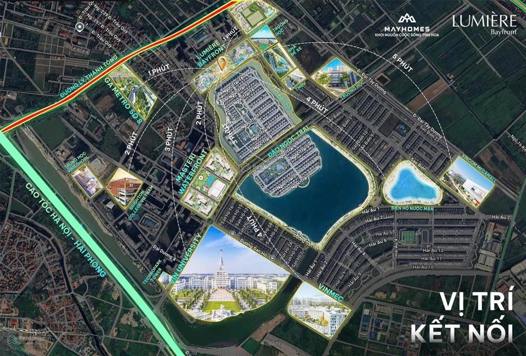 Bán 3 phòng ngủ 88,4m2 tầng 21 lumiere bayfront (orient pearl) vin ocean park 1 ký cđt giá 8,39 tỷ