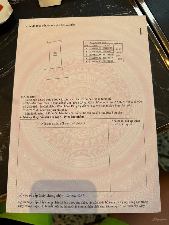 Bán 501m2 đường tỉnh lộ bắc sơn, sóc sơn giá đẹp nhất khu vực