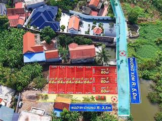 Bán đất tại lâm động, 1,39 tỷ, 64m2, mặt tiền 4.27m, ngõ rộng 3.5m