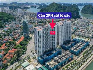Cắt lỗ 500tr ra hàng gấp căn 2pn tầng cao view biển ngắm pháo hoa tòa sapphire hạ long
