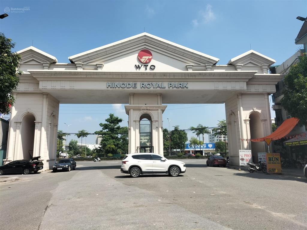 Duy nhất giá đầu tư! liền kề hinode royal park hoài đức, mặt sau đường 30m, kinh doanh