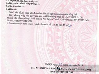 Bán đất 52,2m² mặt tiền 3,5m thôn phượng mỹ, xã mỹ hưng, hà nội