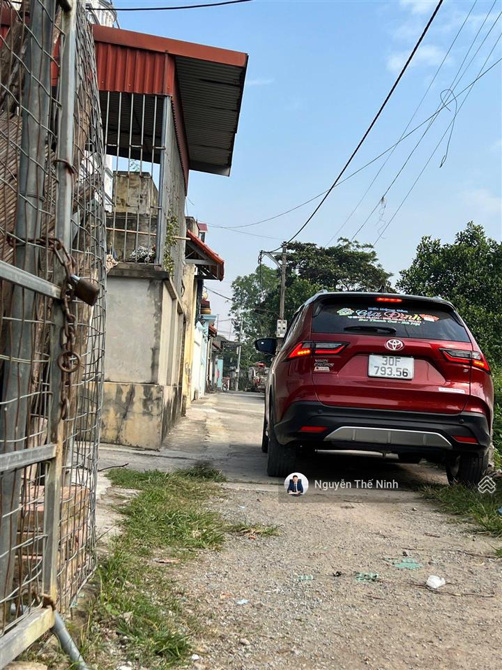 Bán đất 44,6m² 3 mặt thoáng đường ô tô phúc thụy, tân ước, thanh oai, hà nội