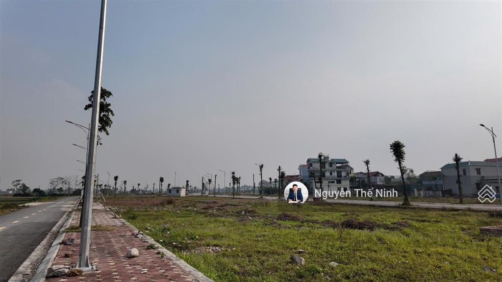 Bán đất nền tại đỗ động, thanh oai, hà nội, 86,5 triệu / m2, 93,85 m2, hàng hiếm view vườn hoa