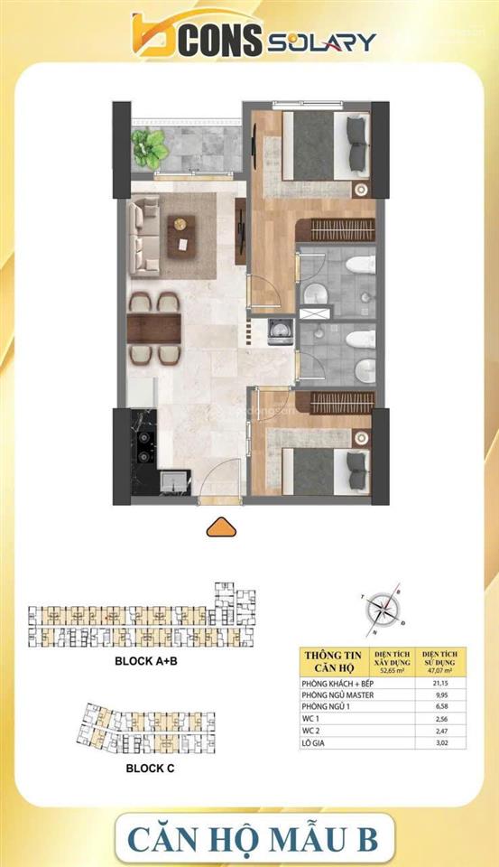 Bcons solary  căn hộ dưới 2 tỷ  cách metro 700m