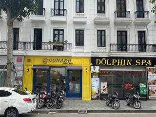 Bán shophouse embassy tây hồ 120m2 mặt tiền 6m, kinh doanh tốt.